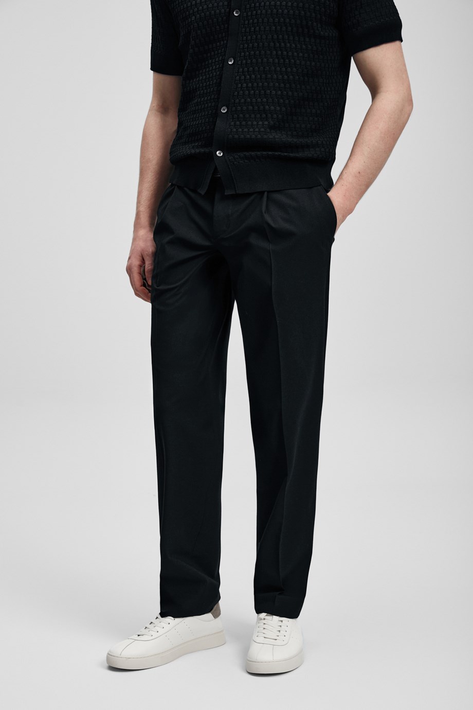 Nalon Smart Erkek Chino Pantolon Slim Fit Siyah 111190365 NALON-2Y6