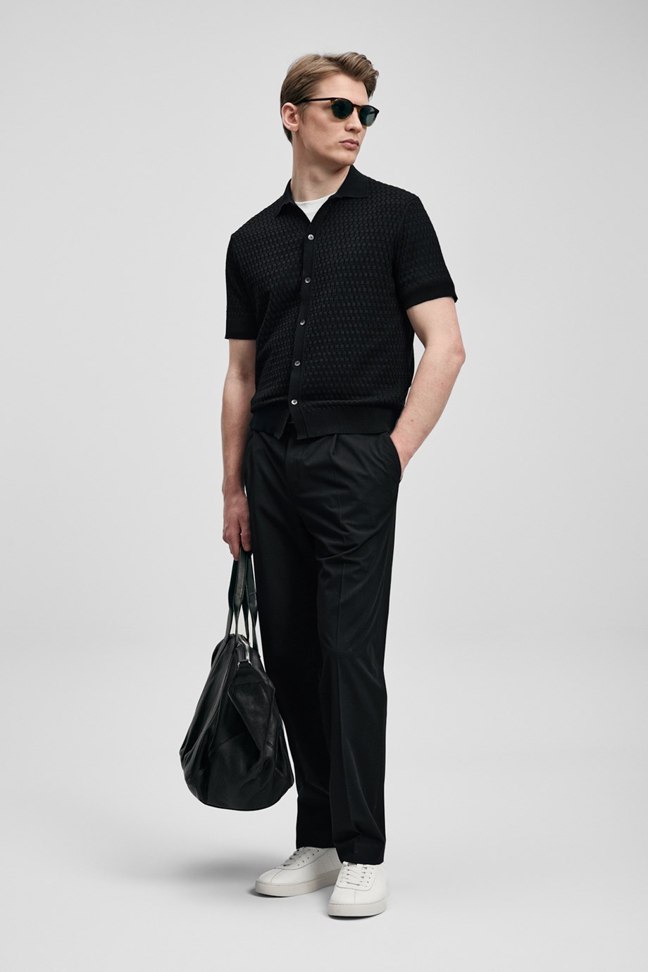 Nalon Smart Erkek Chino Pantolon Slim Fit Siyah 111190365 NALON-2Y6
