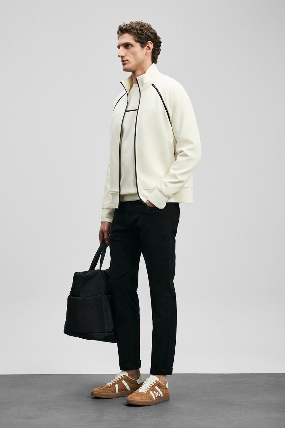 Anton Smart Jean Erkek Pantolon Slim Fit Siyah 111200241 ANTON-2Y6