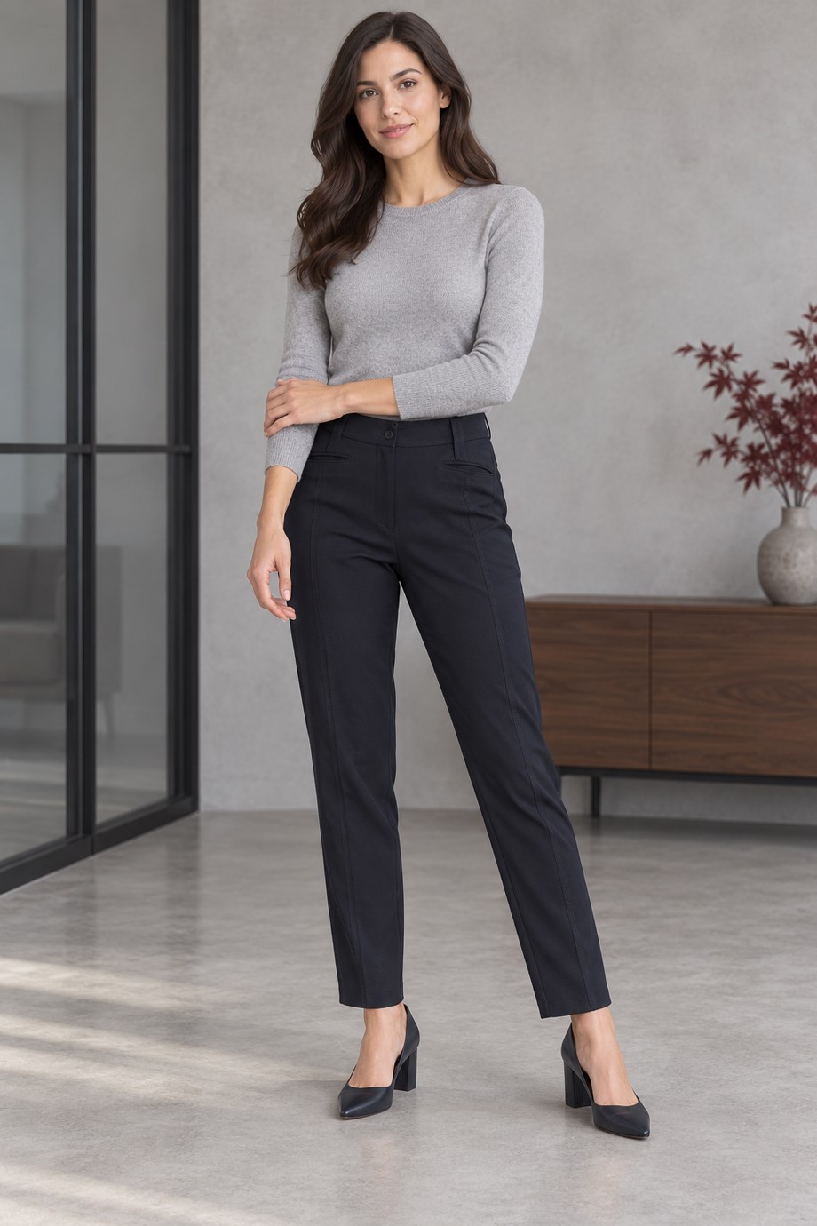 9003-2K7 SERPİL TANRIVERDİ PANTOLON-LACİ