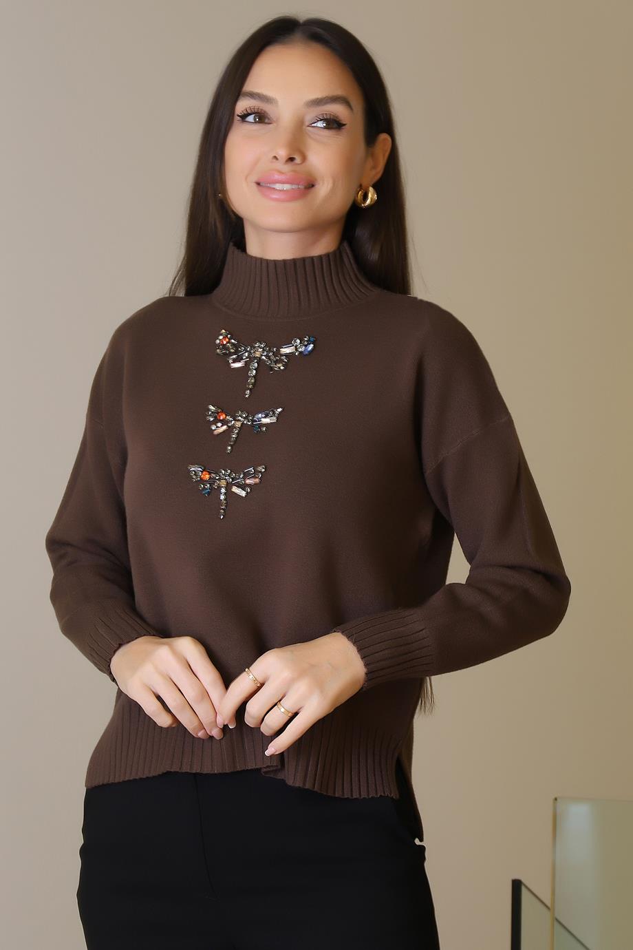 3033-2K6 MNM TRİKO-KAHVE