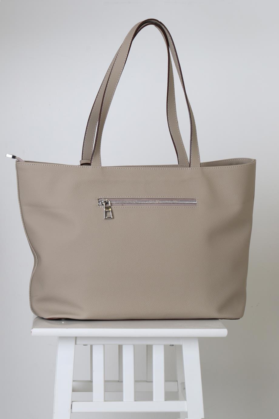NAUTICA BEJ KADIN KOL ÇANTASI  6514-2K5
