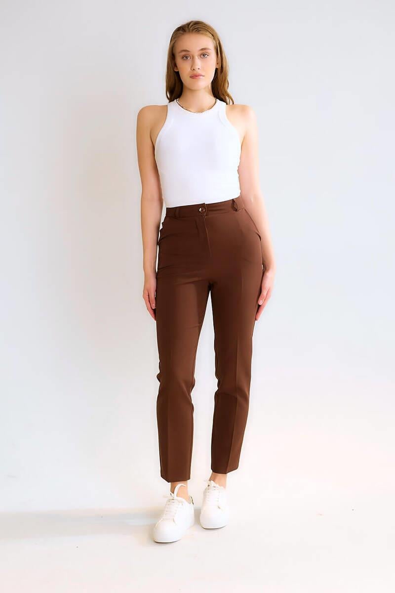 D83930-2K6 ROBİN PANTOLON-KAHVE