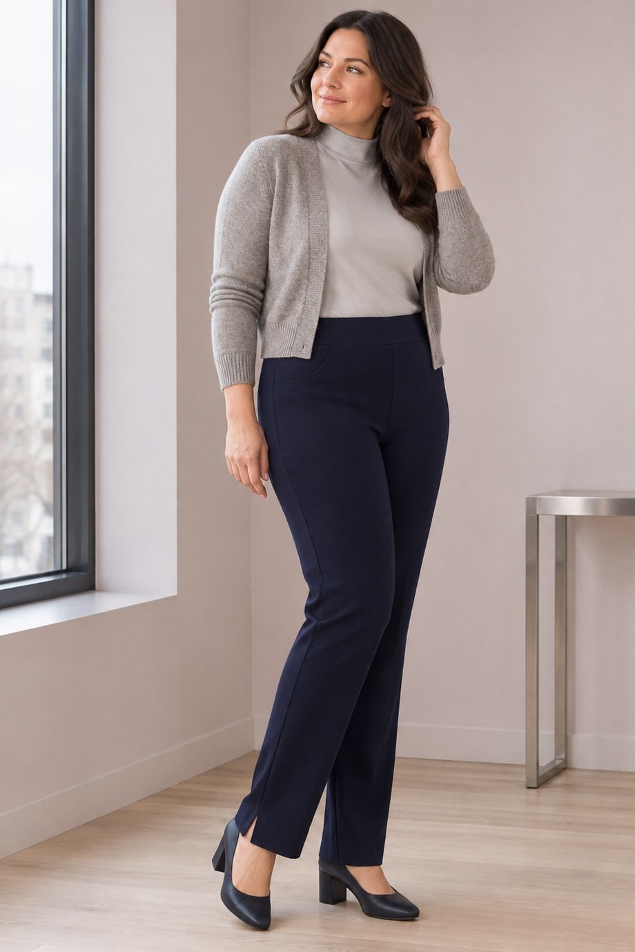 Kadın Lacivert Pantolon 6310-2K7