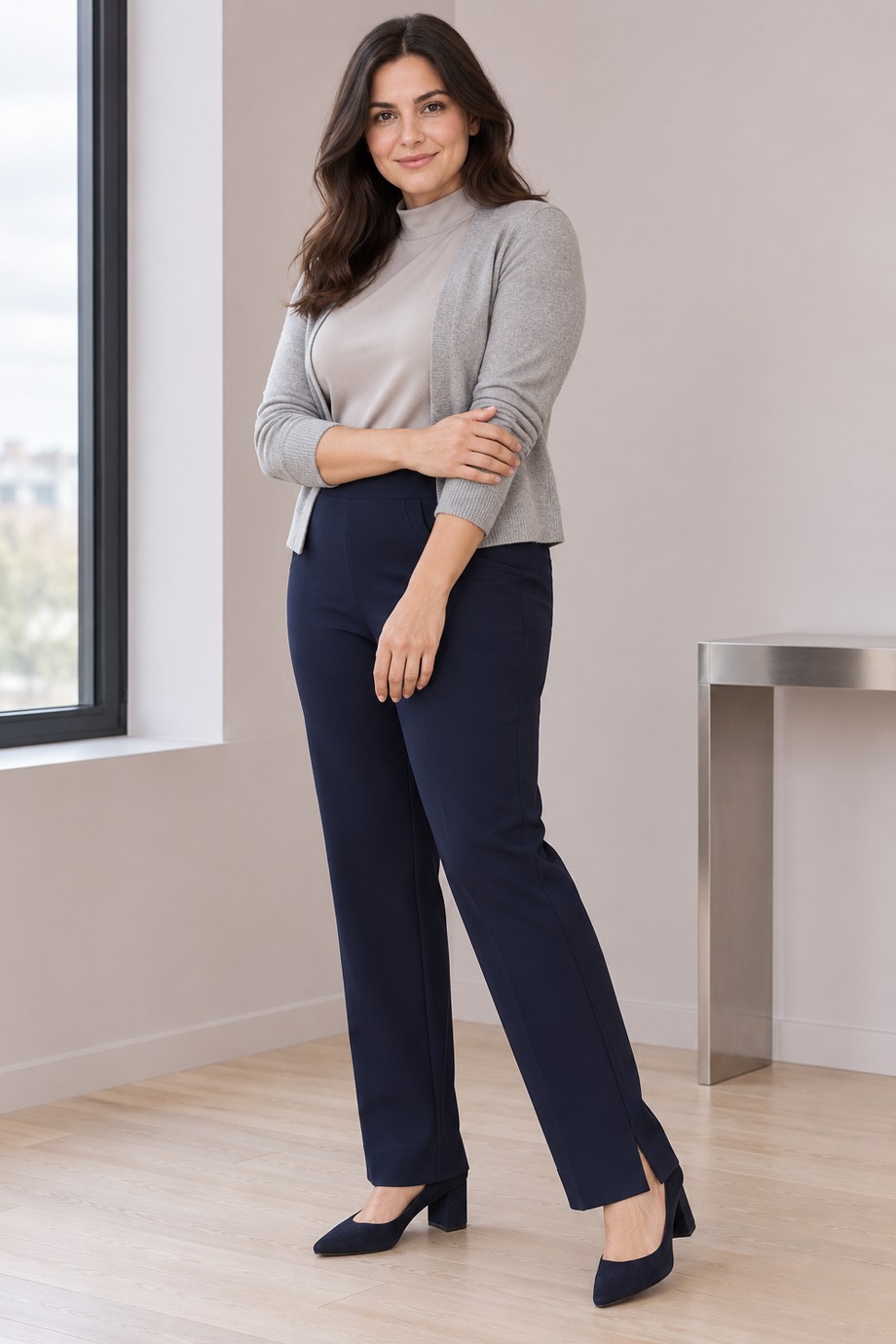 Kadın Lacivert Pantolon 6310-2K7