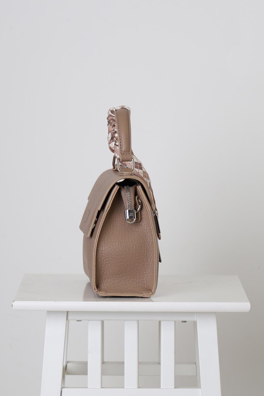 VİZON DERİ KADIN EL ÇANTASI  26760-2K5