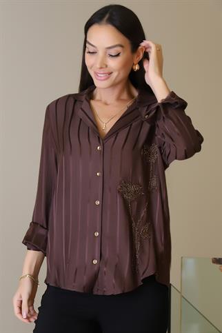 50970-2K6 AYHAN GÖMLEK-KAHVE