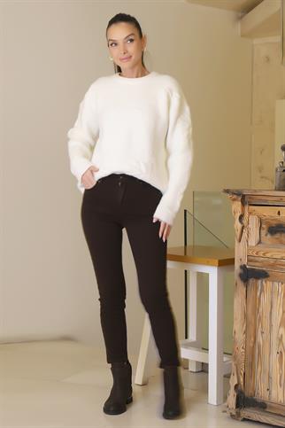 53500-2K6 AYHAN PANTOLON-KAHVE