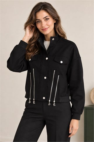 29091-2K7 BEBE PLUS CEKET-SİYAH