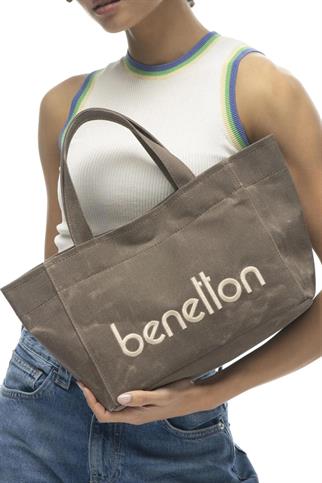 BENETTON KAHVE KADIN EL ÇANTASI 1102-2Y5