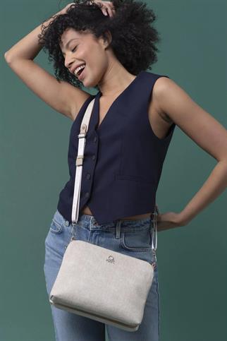 BENETTON BEJ KADIN ÇAPRAZ ÇANTA 1275-2Y5