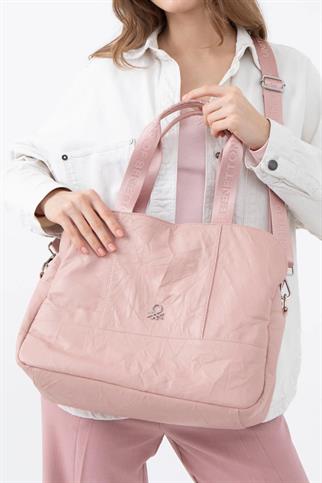 BENETTON PEMBE KADIN KOL ÇANTASI 1474-2Y5