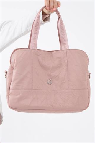 BENETTON PEMBE KADIN KOL ÇANTASI 1474-2Y5