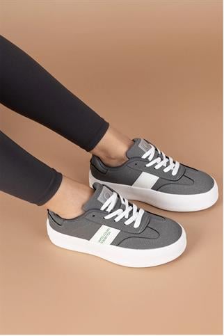 BENETTON  GRİ KADIN SPOR AYAKKABI 11241-CHN-13-2K5