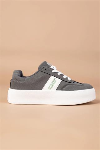 BENETTON  GRİ KADIN SPOR AYAKKABI 11241-CHN-13-2K5