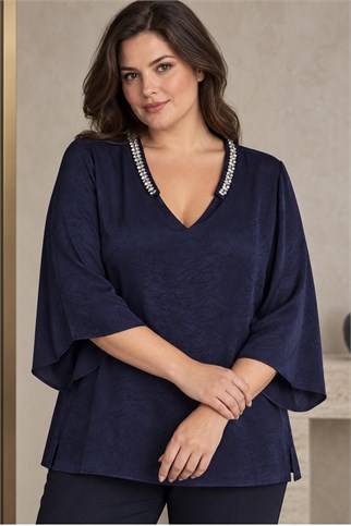 31701-2K7 DE WHİTES BLUZ-LACİ