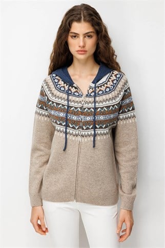 DESEN26093-2K7 DESEN CEKET-K.BEJ