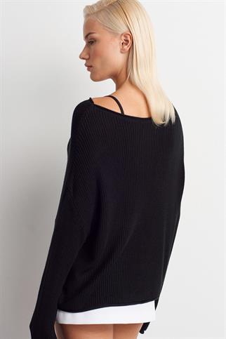 Kadın Triko Siyah 10804-2Y6