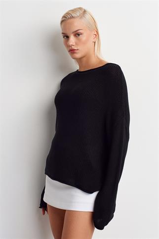 Kadın Triko Siyah 10804-2Y6