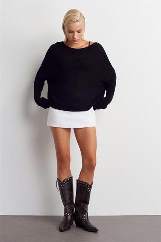 Kadın Triko Siyah 10804-2Y6