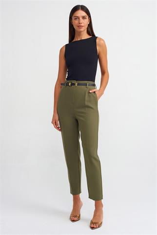 BİSİKLET YAKA KOLSUZ SİYAH  KADIN BLUZ 20868-2Y5