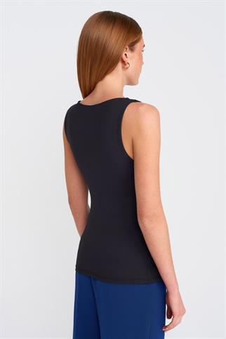 Kalın Askılı Basic Atlet-Siyah 20977-2Y6