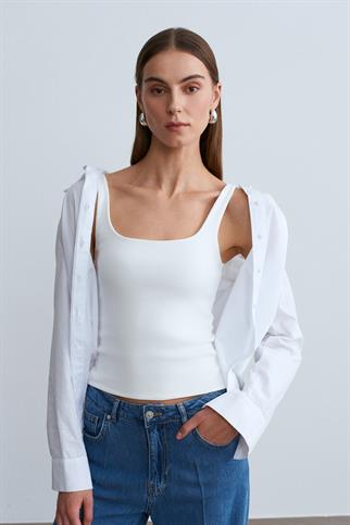 Askılı Atlet-Ekru 21057-2Y6