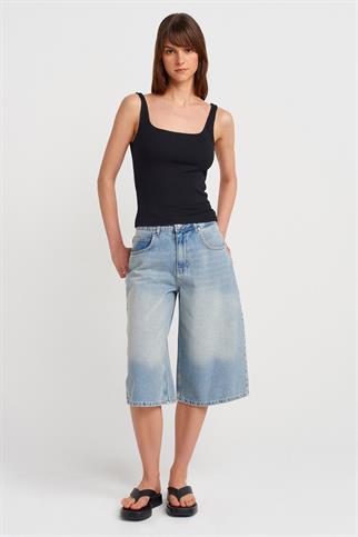 Askılı Atlet-Siyah 21057-2Y6