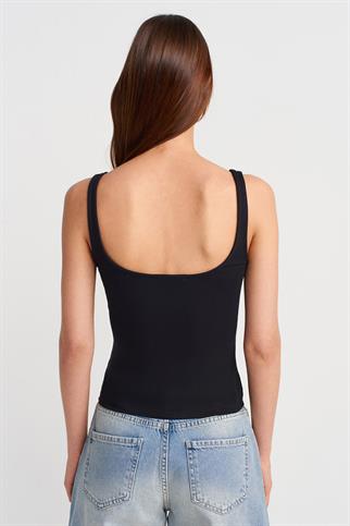 Askılı Atlet-Siyah 21057-2Y6