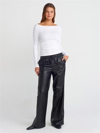 31401-2K6 DİLVİN BLUZBEYAZ