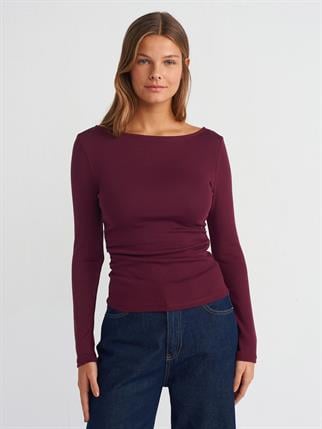 31401-2K6 DİLVİN BLUZBORDO