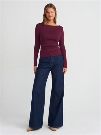 31401-2K6 DİLVİN BLUZBORDO