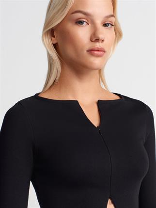 31993-2K6 DİLVİN BLUZSİYAH