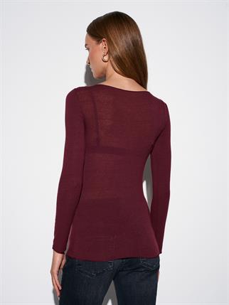 32122-2K6 DİLVİN BLUZBORDO