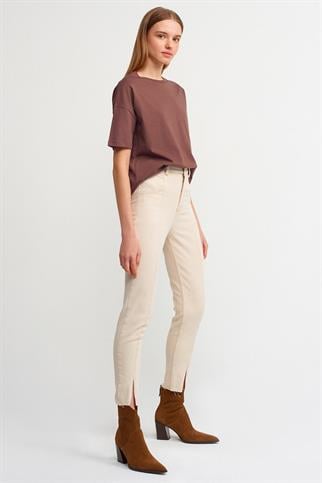 Basic T-Shirt-K.Kahve 3683-2Y6
