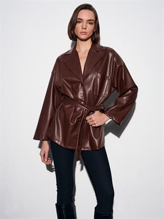 50533-2K6 DİLVİN CEKETA.KAHVE