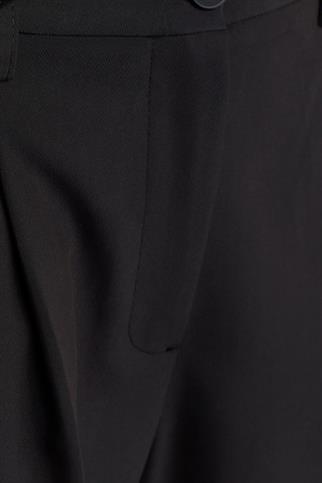 Yüksek Bel Klasik Siyah Kadın  Pantolon 71543-2K5