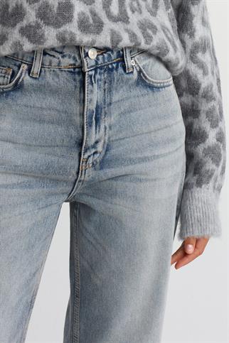 BORU PAÇA SİYAH KADIN KOT PANTOLON 71705-2K5