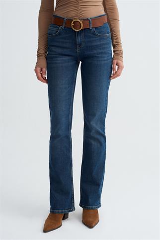 Düşük Bel Likralı Jean-Mavi 72277-2Y6