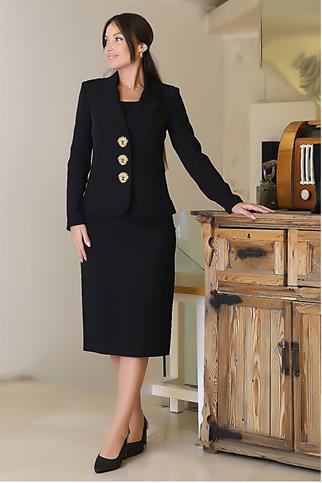 2746-2K6 DİZAYN&ELLA TAKIMSİYAH