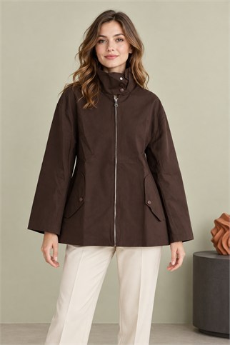 7734-2K7 EFİL PARKA-KAHVE