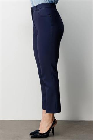 Beş Cep Dar Paça Pantolon Lacivert 4036-2Y6
