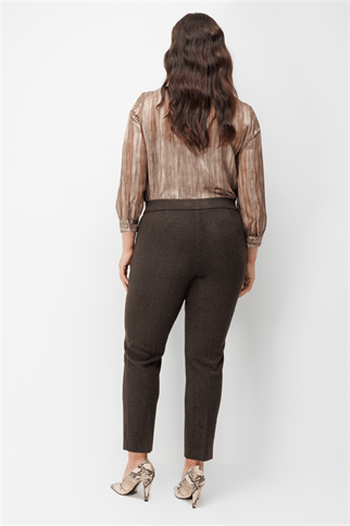 4531-2K7 EKOL PANTOLON-KAHVE
