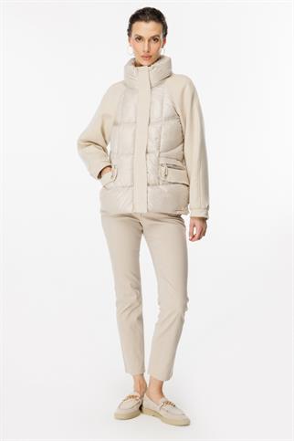 Ekol Torba Cep Şişme Ekru Kadın Kaban 7561-2K5