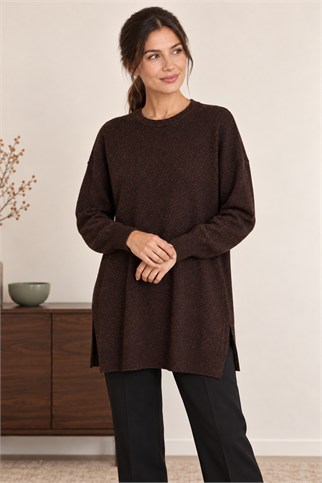 Kadın Kahve Tunik 33827-2K7