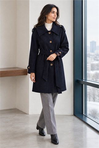 Kadın Lacivert Kap 37480-2K7