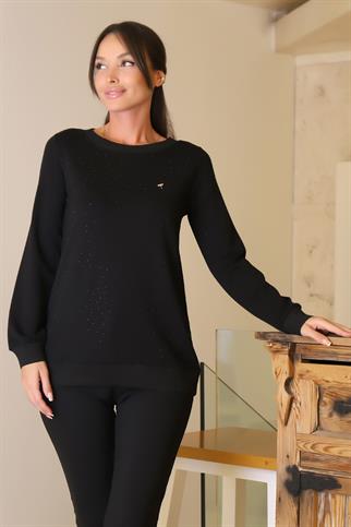 9847-2K6 İNDİGO BLUZSİYAH