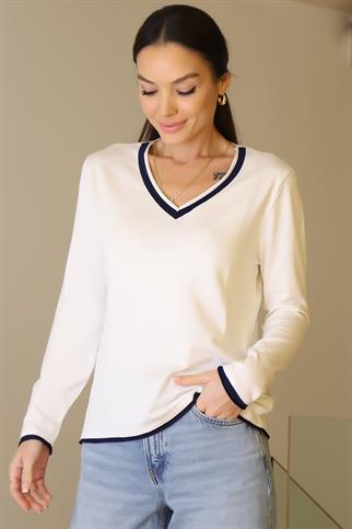 316-2K6 JM TRİKO-EKRU LACİ