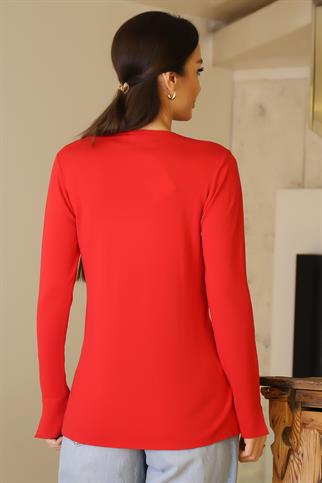 715-2K6 JM TRİKO-KIRMIZI