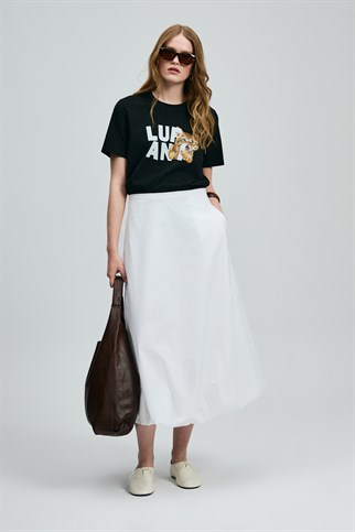121020043 PETIT-2Y6 LUFIAN T-SHIRT-SİYAH